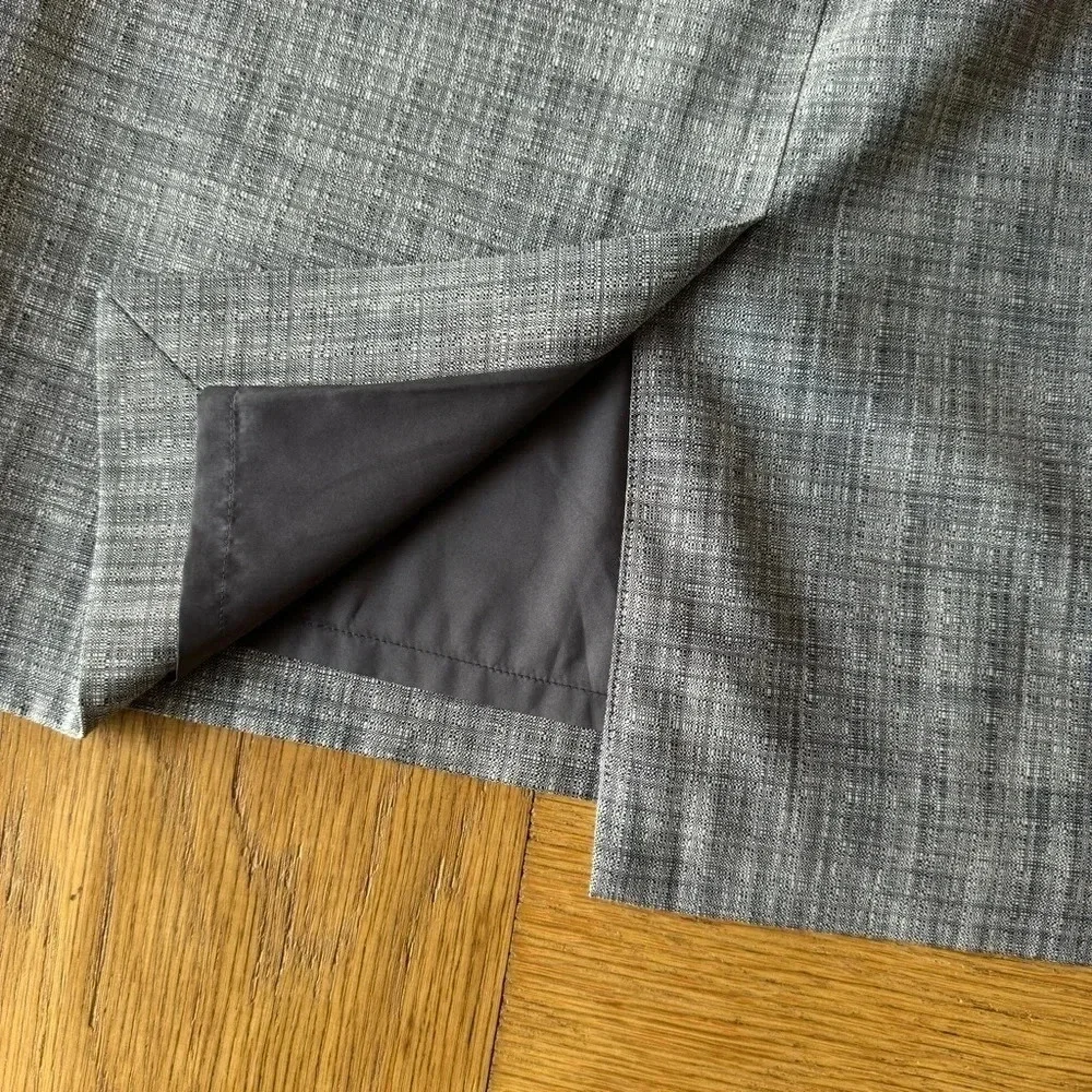 Reiss Size 8 Remi Gray Pencil Skirt Work Career Office Luxe Academia